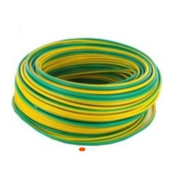 Câble électrique TURQUE 6 mm² – Jaune Vert – Conducteur souple cuivre