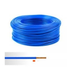 Fil électrique souple bleu 6 mm² – Conducteur en cuivre pour installations domestiques et industrielles