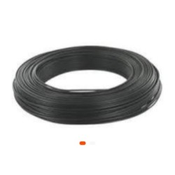 Fil électrique souple noir 1.5 mm² – Conducteur cuivre multibrins pour circuits domestiques