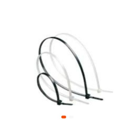 Colliers de serrage Colring – Lot de colliers nylon noir et blanc pour câblage et fixation
