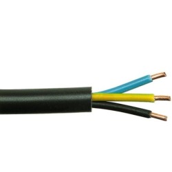Câble U1000 Ro2V 3x2.5 mm² – Idéal pour circuits d’éclairage et de prises