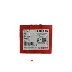 Disjoncteur différentiel LEGRAND 63A Monophasé – 30mA Type AC