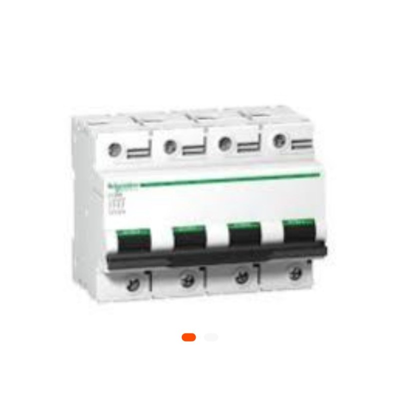 Disjoncteur Schneider C120N – 80A – 4P – Tétrapolaire – Réf. MGA9N18372