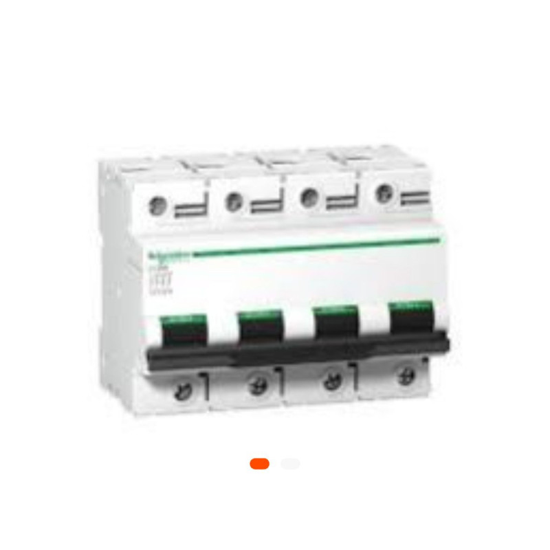 Disjoncteur Schneider C120N 125A – Tétrapolaire 4P – Référence MGA9N18376