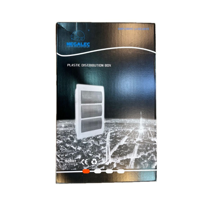 Coffret électrique encastré 24 modules – MEGALEC