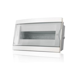 Coffret électrique apparent 13 modules – Porte fumée – INGELEC