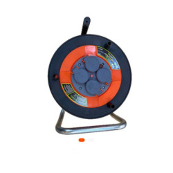 Rallonge de chantier BYLION – Enrouleur 25 mètres – câble 3x2,5 mm² – Ultra robuste