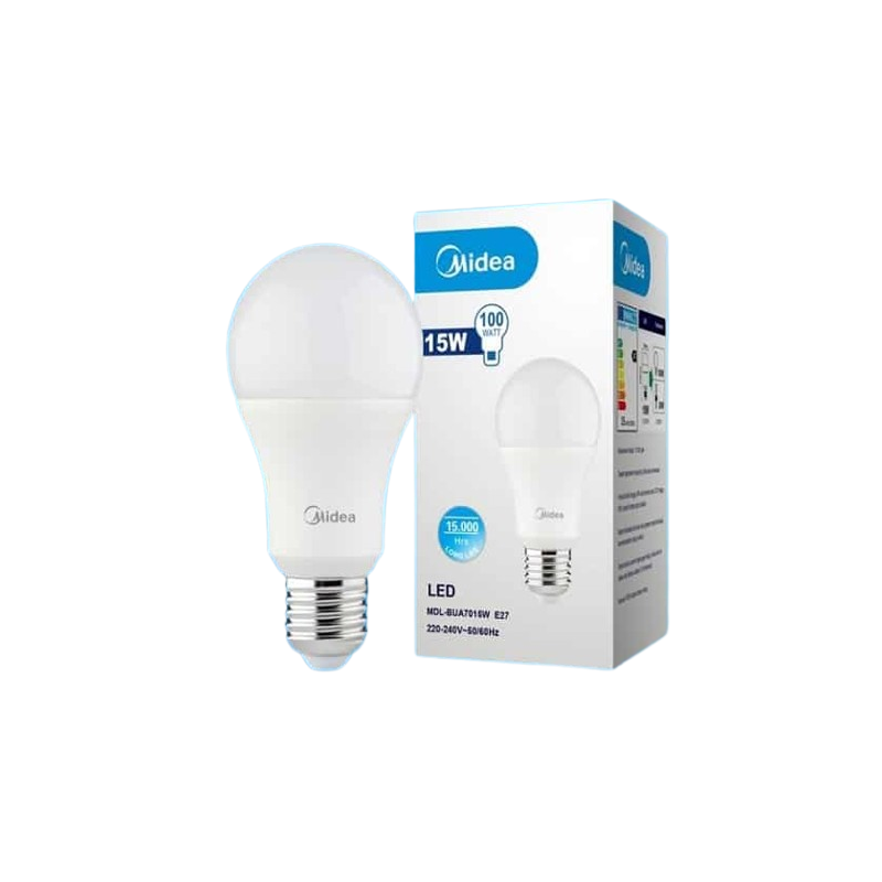 Ampoule LED 15W – Culot à Vis E27 – MIDEA