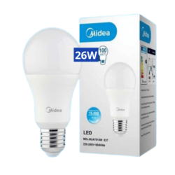 Ampoule LED 26W – Culot Baïonnette B22 – MIDEA