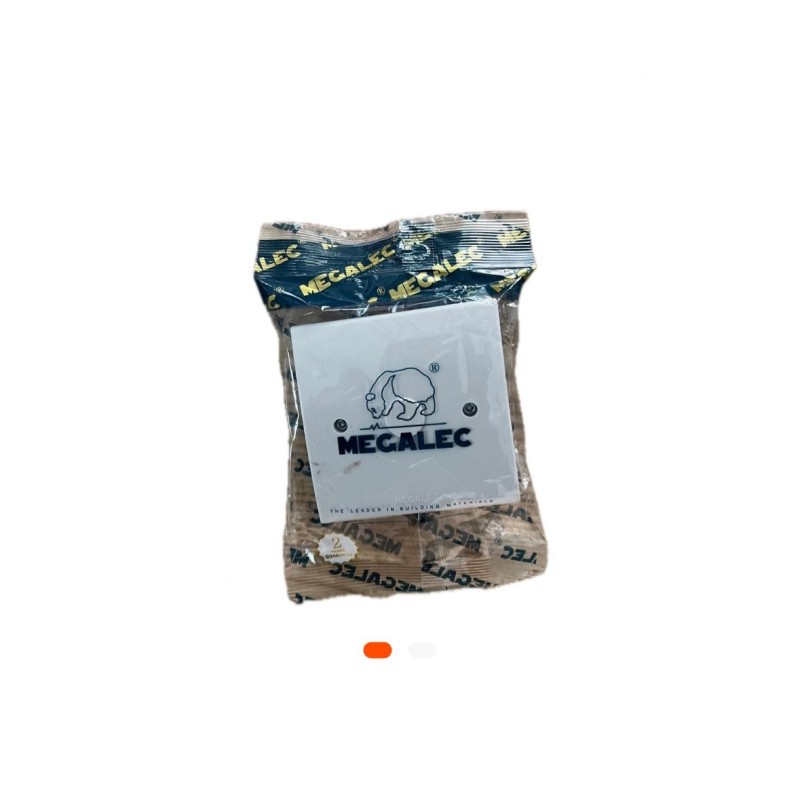 Paquet de plaques vierges – 10 pièces – MEGALEC – Accessoires pour boîtes de dérivation