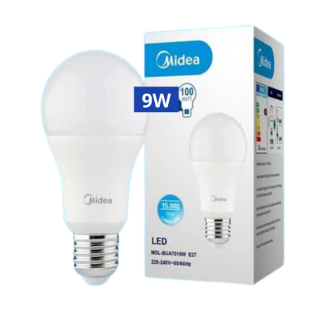 Ampoule LED 9W – Culot Baïonnette B22 – MIDEA