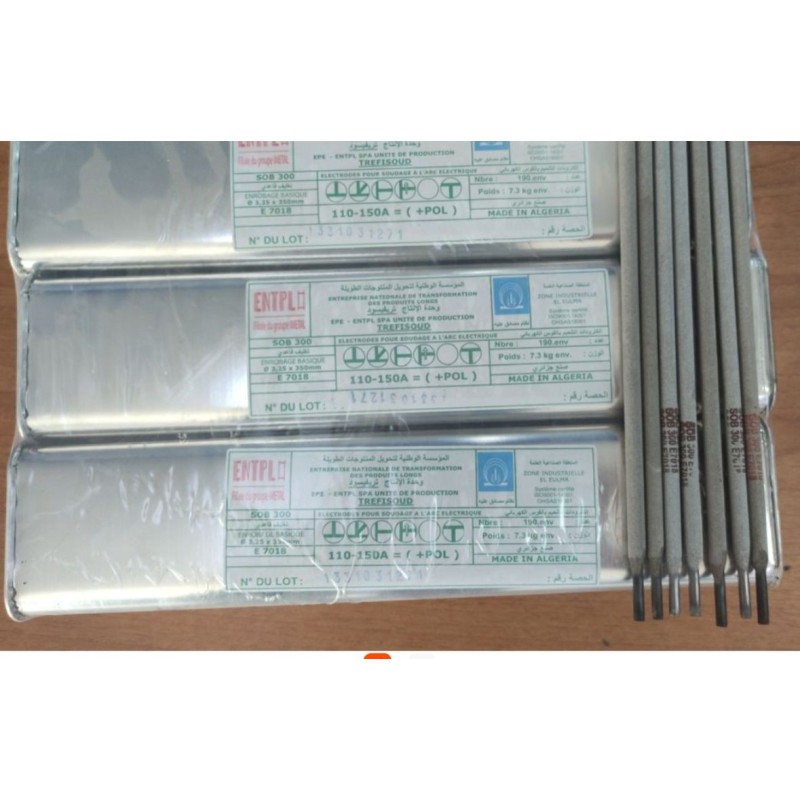 Paquet de baguettes à souder 3.25 mm – Haute performance pour soudures précises