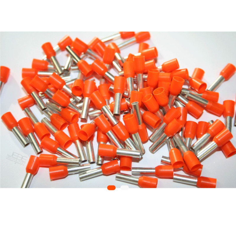 Embouts de câblage 4 mm² – Paquet de 100 pièces