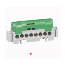 Bornier de terre sur rails 25 mm² – Connexion fiable pour mise à la terre