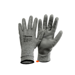 Gant de manutention fine anti-coupure niveau 5 – Gris