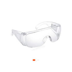 Sur-lunette de protection transparente – Vision claire et confort optimal