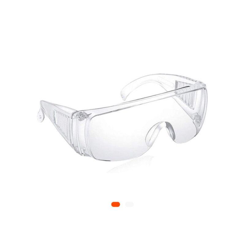 Sur-lunette de protection transparente – Vision claire et confort optimal