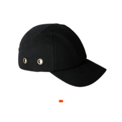 Casquette de sécurité Coverguard couleur noir – Protection discrète et robuste