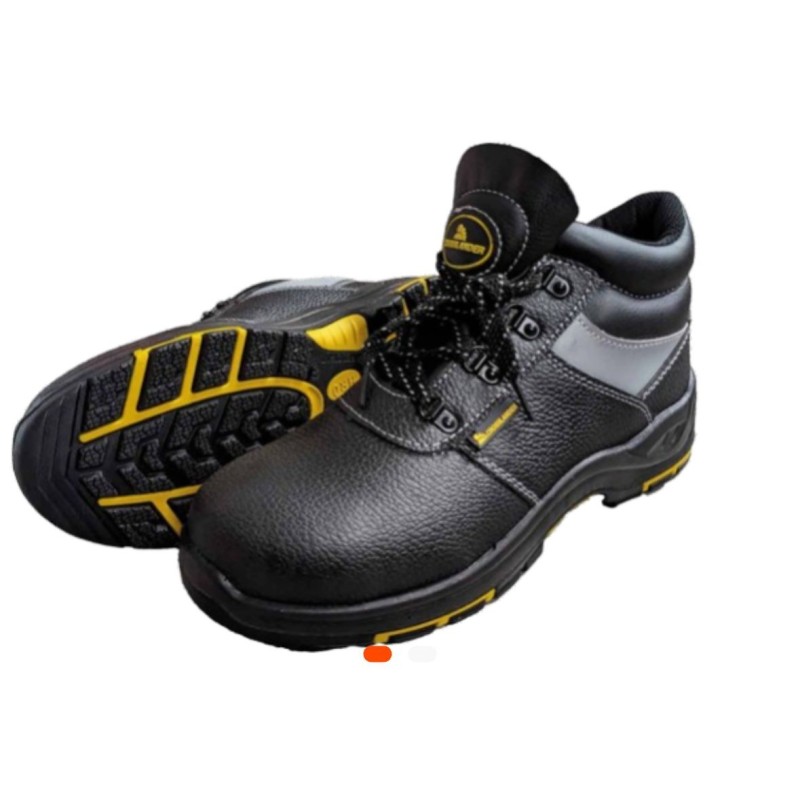 Chaussure de sécurité haute S3 SRC/HRO avec bande réflective P38,39,40,41,42,42,43,44( - 8001