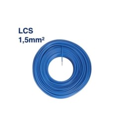 Câble Électrique TH 1,5 mm² – 100 Mètres – Bleu – LCS