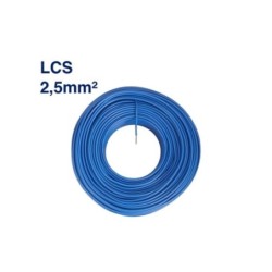 Câble Électrique TH 2,5 mm² – 100 Mètres – Bleu – LCS