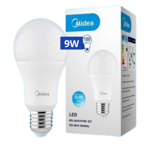 Ampoule LED 9W – Culot à Vis E27 – MIDEA