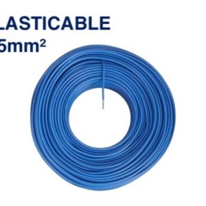 Câble Électrique TH 2,5 mm² – 100 Mètres – Bleu – PLASTICABLE