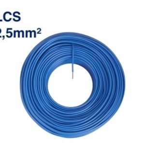 Câble Électrique TH 2,5 mm² – 100 Mètres – Bleu – LCS