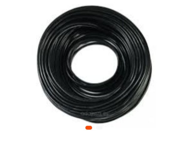 Câble Électrique 5 x 1,5 mm² – 100 mètres – Plasticable – Noir