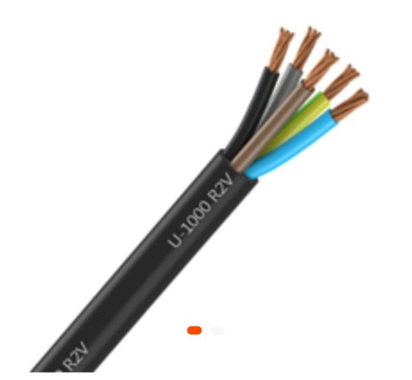 Câble R02V 3 x 1,5 mm² – Câble électrique souple en cuivre pour installations domestiques