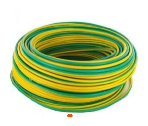 Câble électrique SICABLE 4 mm² – Vert Jaune – Conducteur souple cuivre