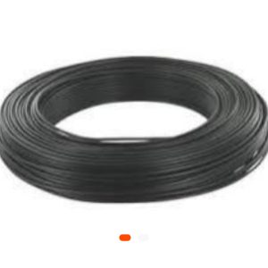 Fil électrique souple noir 1.5 mm² – Conducteur cuivre multibrins pour circuits domestiques