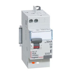 Interrupteur Différentiel Legrand 40A – Bipolaire 30mA – DX³-ID