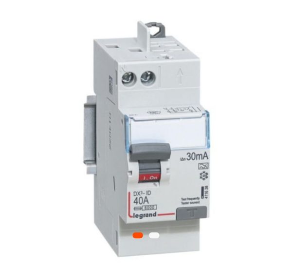 Interrupteur Différentiel Legrand 40A – Bipolaire 30mA – DX³-ID