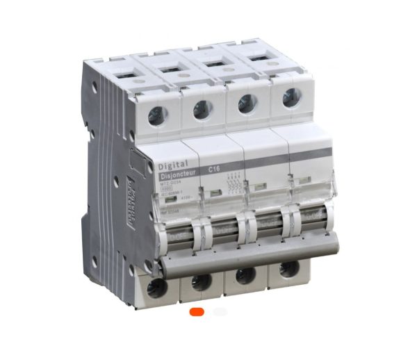 Disjoncteur Tétrapolaire 4x25A – Courbe C – Digital Protection