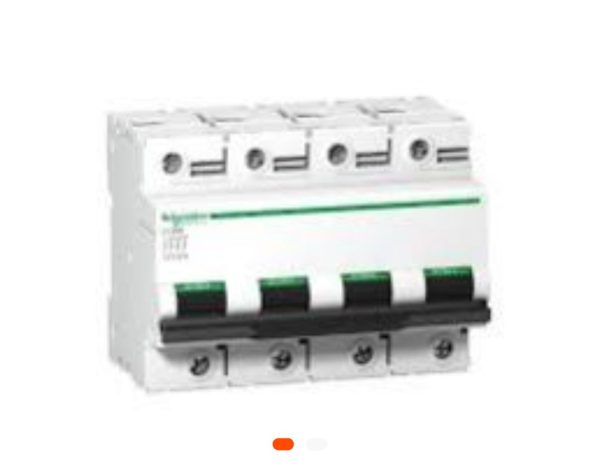 Disjoncteur Schneider C120N 125A – Tétrapolaire 4P – Référence MGA9N18376