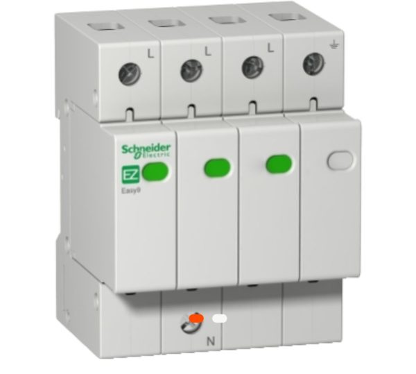 Parafoudre Schneider EASY9 3P+N Type 2 – 20 kA