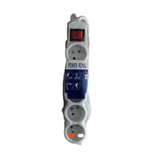Multiprise ROYAL FORCE – 5 prises – câble 1,5 m avec interrupteur