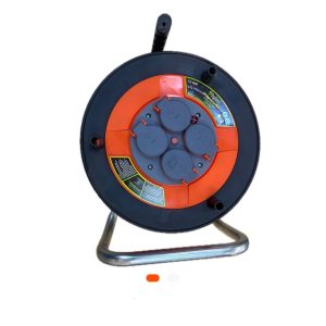Rallonge de chantier BYLION – Enrouleur 40 mètres – câble 3x2,5 mm² – Ultra portée et puissance