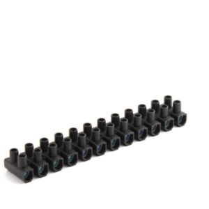 Barrette de connexion électrique 25 mm² – Noir, INGELEC
