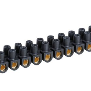 Barrette domino LEGRAND 16 mm² – Noir – Connexion électrique robuste