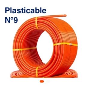 Tube Orange N°9 – 100 m – PLASTICABLE Haute Résistance