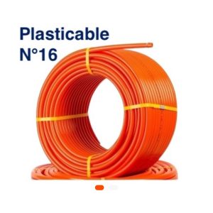 Tube Orange N°16 – 100 m – PLASTICABLE Haute Résistance