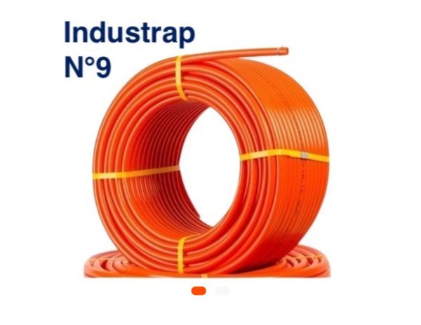 Tube Orange N°9 – 100 m – INDUSTRAP Flexible Haute Résistance