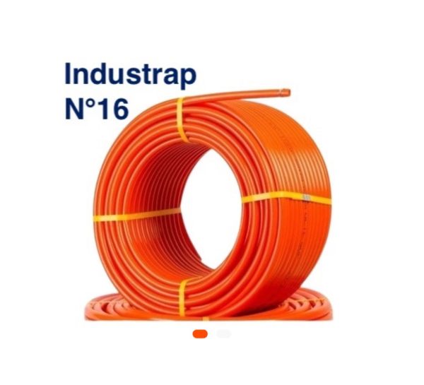 Tube Orange N°16 – 100 m – INDUSTRAP Flexible Haute Résistance