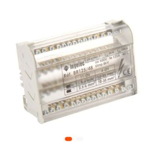 Répartiteur tétrapolaire 125 A – 6 modules, Ingelec