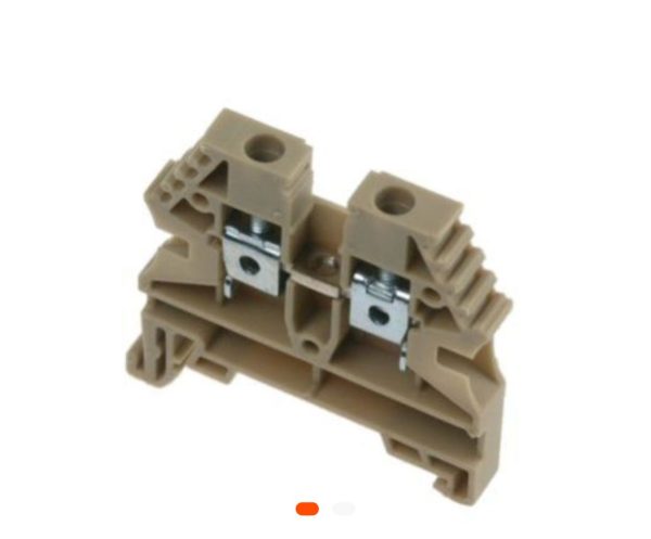 Bornier électrique 4 mm² – Connecteur de câbles pour rail DIN