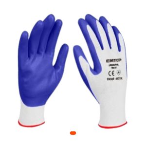 Gant en nitrile EMTOP – Protection et confort optimal