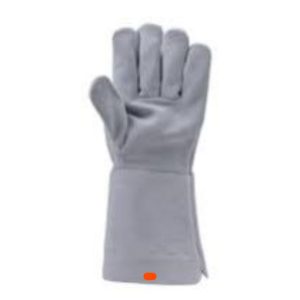 Gant de soudure en cuir gris 35 cm – Protection renforcée GANT2519
