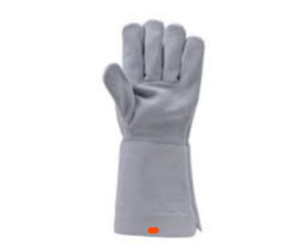 Gant de soudure en cuir gris 35 cm – Protection renforcée GANT2519